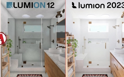 Lumion 2023: Mẹo chiếu sáng nội thất kết hợp với Architecture Inspirations
